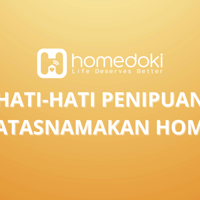 WASPADA PENIPUAN MENGATASNAMAKAN HOMEDOKI