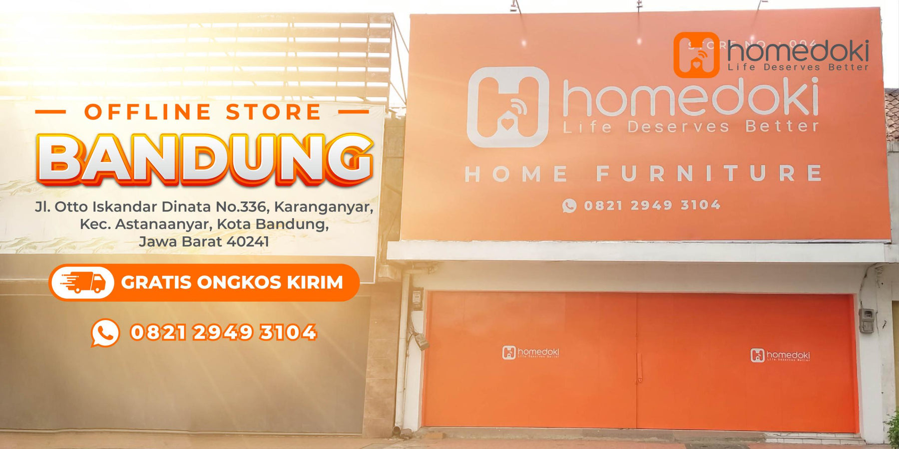 Homedoki Membuka Toko Fisik Ke-Empatnya di Kota Bandung