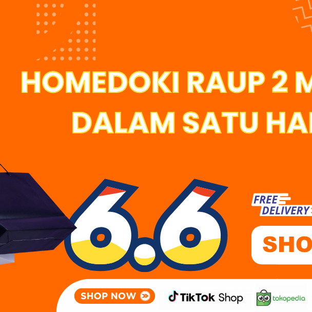 Berkat 6.6 Big Sale Festival, Homedoki Raup 2 Miliar Dalam Satu Hari