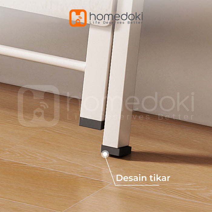 Homedoki Meja Belajar Lipat / Meja Lipat Portable / Meja Kantor / Meja Kerja Minimalis  / Meja Portable
