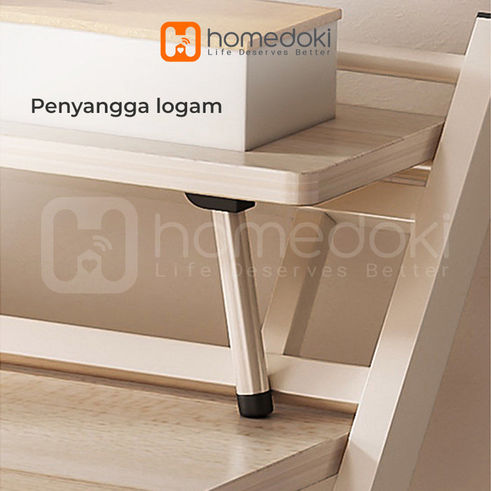 Homedoki Meja Belajar Lipat / Meja Lipat Portable / Meja Kantor / Meja Kerja Minimalis  / Meja Portable