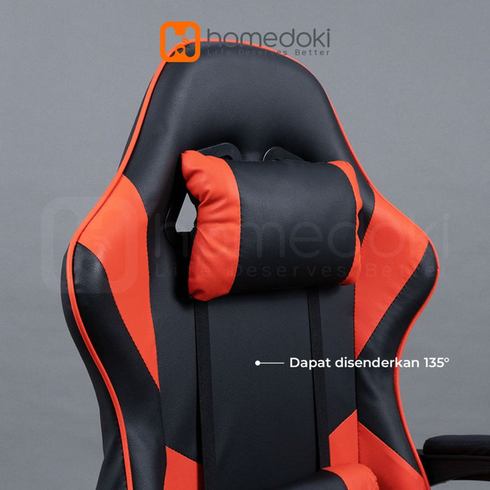 Homedoki Kursi Gaming / Kursi Kantor / Kursi Putar/ Kursi Ergonomis / Kursi Kerja