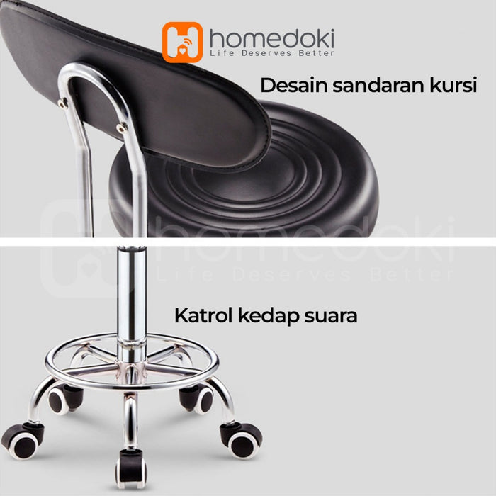 Homedoki Kursi Salon / Kursi Aesthetic / Kursi Kantor / Kursi Kerja / Kursi Hidrolik / Kursi Belajar Empuk