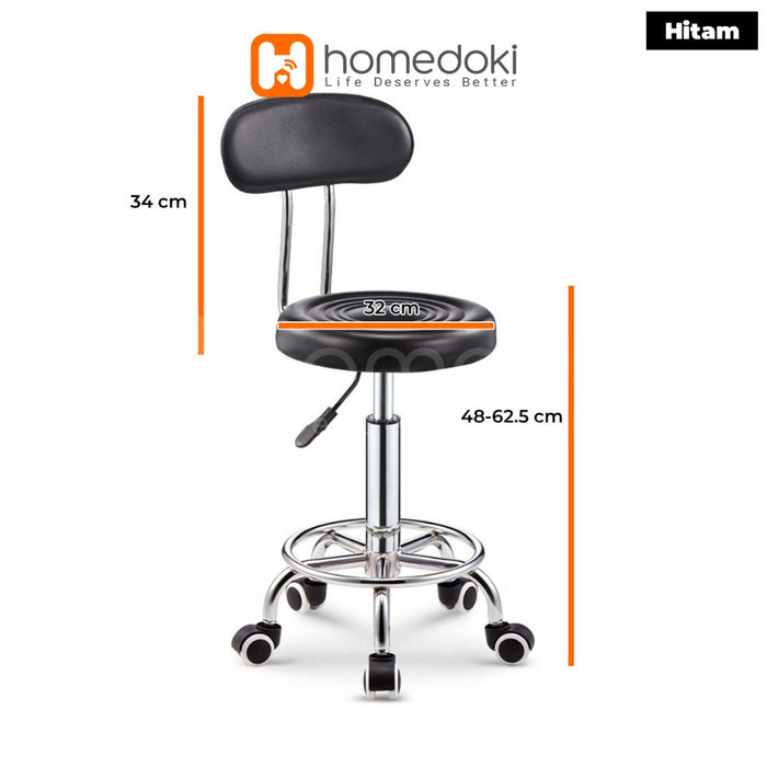 Homedoki Kursi Salon / Kursi Aesthetic / Kursi Kantor / Kursi Kerja / Kursi Hidrolik / Kursi Belajar Empuk