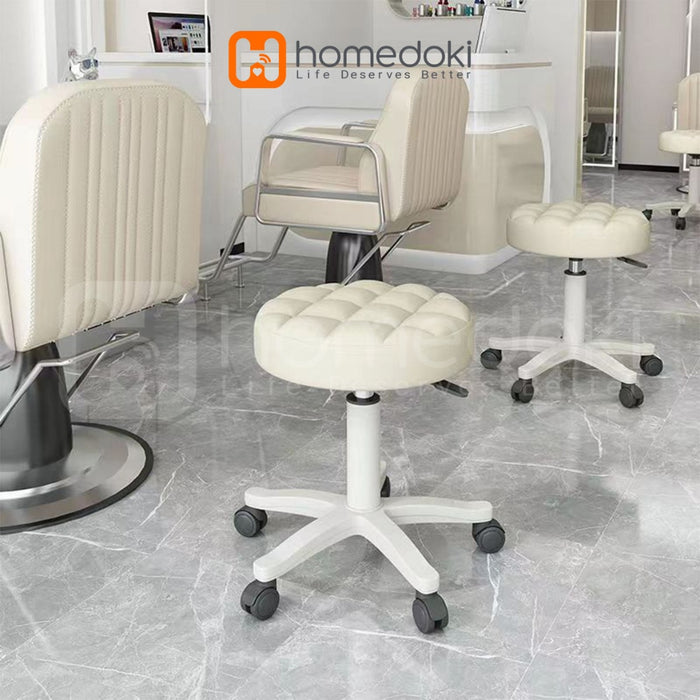 Homedoki Kursi Belajar Roda / Kursi Bar / Kursi Aesthetic / Kursi Salon / Kursi Makan