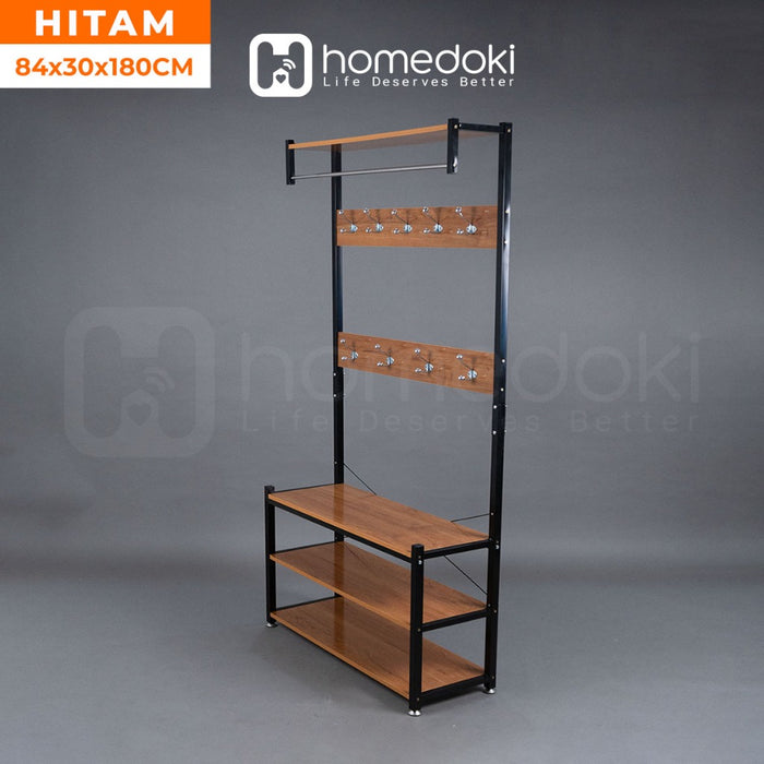 Homedoki Rak Baju Gantung / Stand Hanger / Lemari Gantung / Lemari Gantung Baju / Rak Baju