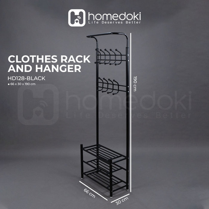 Homedoki Rak Baju Gantung / Stand Hanger / Lemari Gantung / Lemari Gantung Baju / Rak Baju