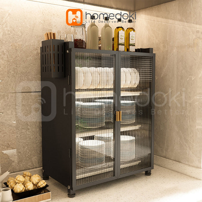 Homedoki Rak Piring/ Rak Cuci Piring/ Peralatan Dapur/ Rak Pengering/ Rak Dapur
