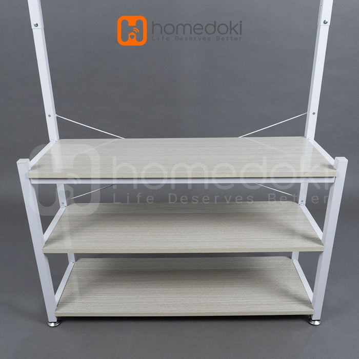 Homedoki Rak Baju Gantung / Stand Hanger / Lemari Gantung / Lemari Gantung Baju / Rak Baju