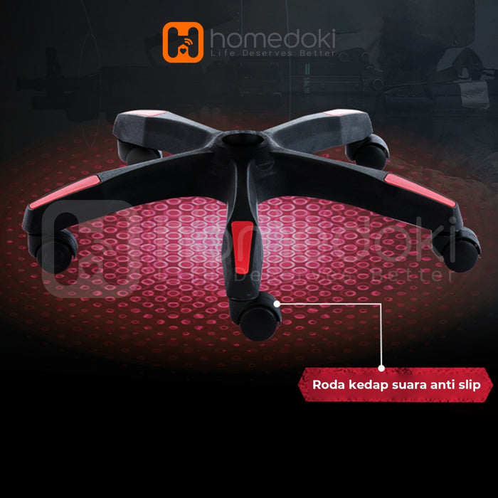 Homedoki Kursi Gaming / Kursi Kantor / Kursi Putar/ Kursi Ergonomis / Kursi Kerja