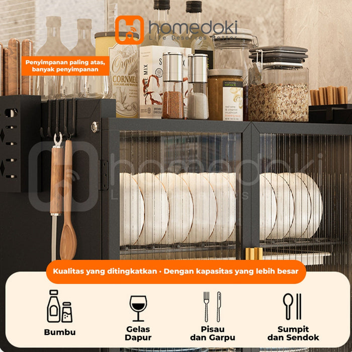 Homedoki Rak Piring/ Rak Cuci Piring/ Peralatan Dapur/ Rak Pengering/ Rak Dapur
