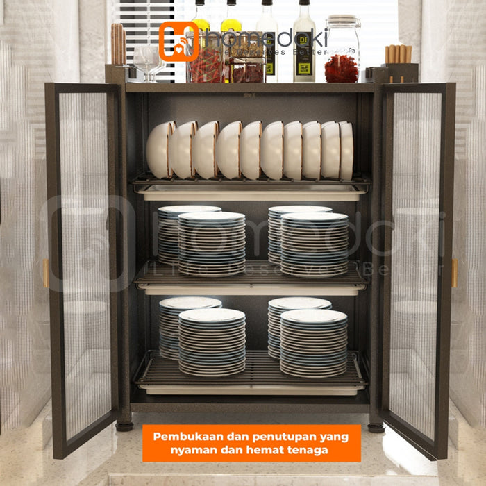 Homedoki Rak Piring/ Rak Cuci Piring/ Peralatan Dapur/ Rak Pengering/ Rak Dapur