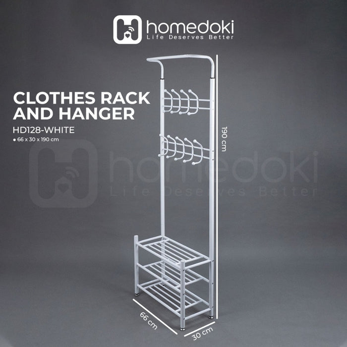 Homedoki Rak Baju Gantung / Stand Hanger / Lemari Gantung / Lemari Gantung Baju / Rak Baju