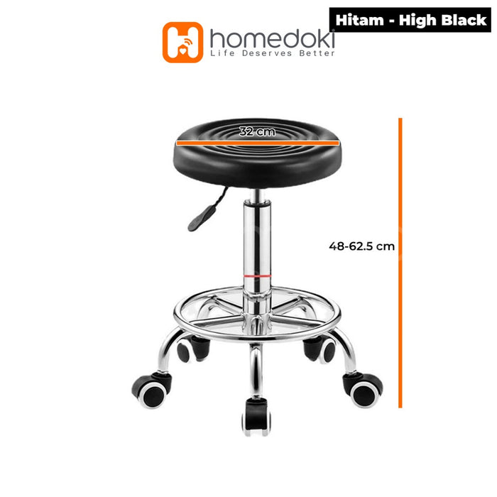 Homedoki Kursi Salon / Kursi Aesthetic / Kursi Kantor / Kursi Kerja / Kursi Hidrolik / Kursi Belajar Empuk