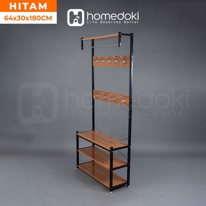 Homedoki Rak Baju Gantung / Stand Hanger / Lemari Gantung / Lemari Gantung Baju / Rak Baju