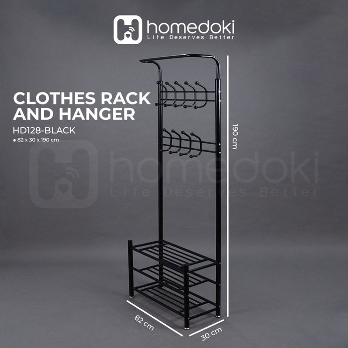 Homedoki Rak Baju Gantung / Stand Hanger / Lemari Gantung / Lemari Gantung Baju / Rak Baju