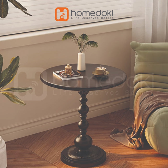 Homedoki Meja Ruang Tamu Minimalis/Meja Kecil/Meja Cafe/Meja Kopi