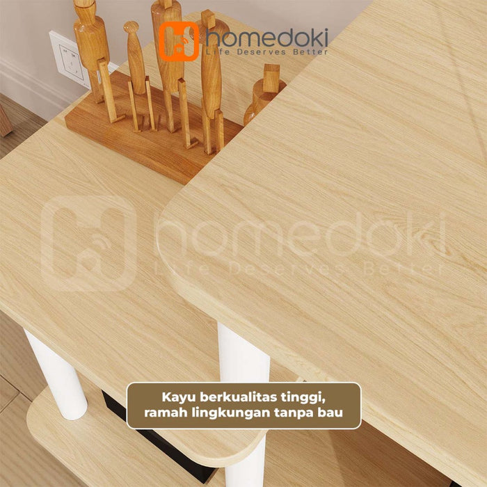 Homedoki Meja TV/Rak Tv/Lemari TV Minimalis/Meja Tv Kayu Murah/Lemari TV/Rak TV Mordern