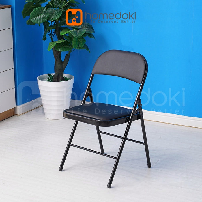 Homedoki Kursi Lipat / Bangku Lipat / Kursi Lipat Outdoor / Kursi Cafe / Kursi Belajar / Kursi Kerja / Kursi Kantor