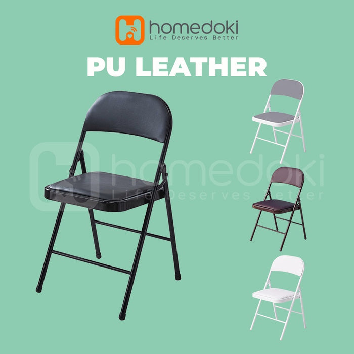 Homedoki Kursi Lipat / Bangku Lipat / Kursi Lipat Outdoor / Kursi Cafe / Kursi Belajar / Kursi Kerja / Kursi Kantor
