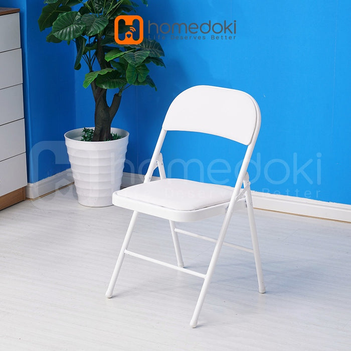 Homedoki Kursi Lipat / Bangku Lipat / Kursi Lipat Outdoor / Kursi Cafe / Kursi Belajar / Kursi Kerja / Kursi Kantor
