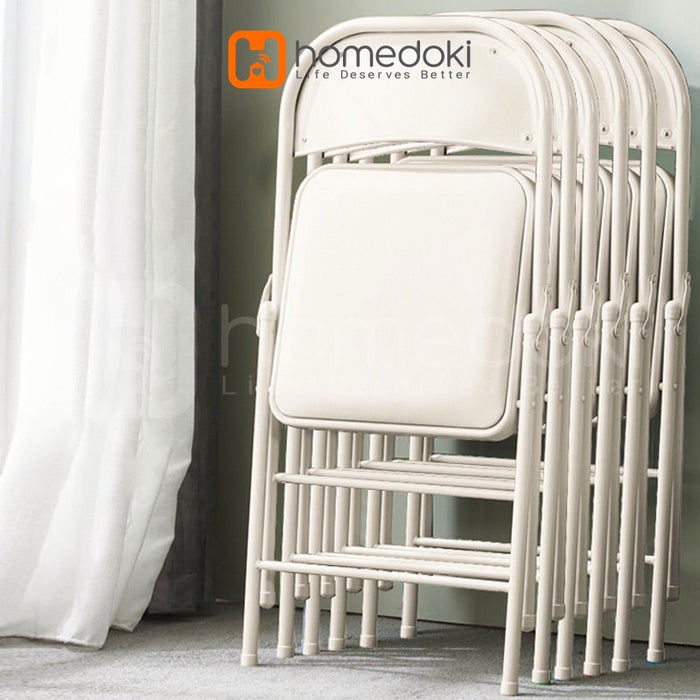 Homedoki Kursi Lipat / Bangku Lipat / Kursi Lipat Outdoor / Kursi Cafe / Kursi Belajar / Kursi Kerja / Kursi Kantor