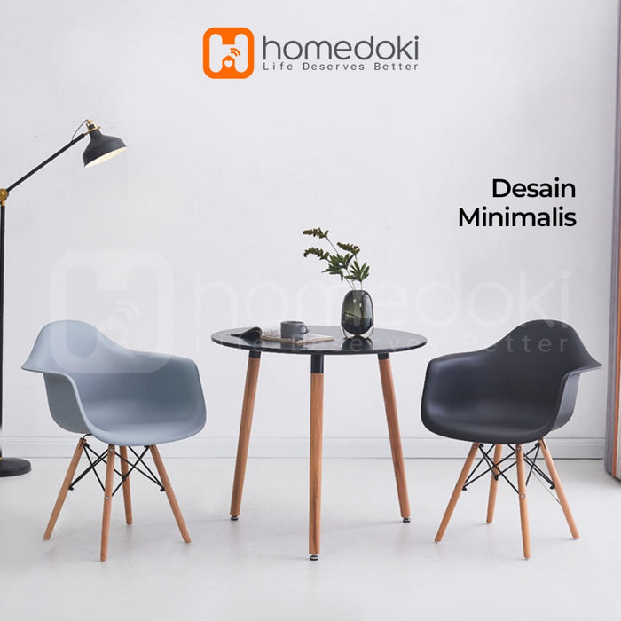 Homedoki Kursi Bar / Kursi Taman / Kursi Eames/ Kursi Cafe / Kursi Santai / Bangku Kerja