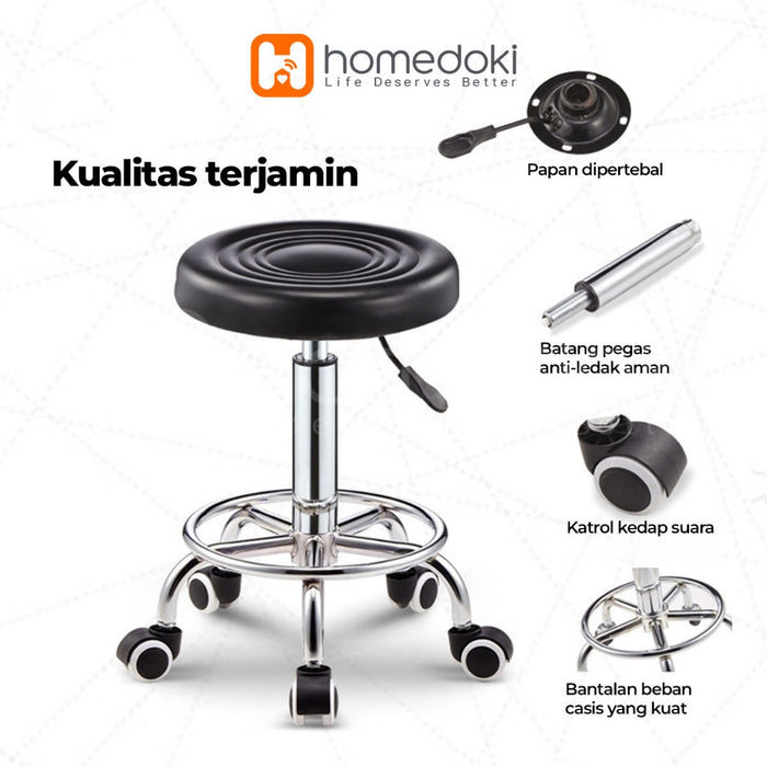 Homedoki Kursi Salon / Kursi Aesthetic / Kursi Kantor / Kursi Kerja / Kursi Hidrolik / Kursi Belajar Empuk