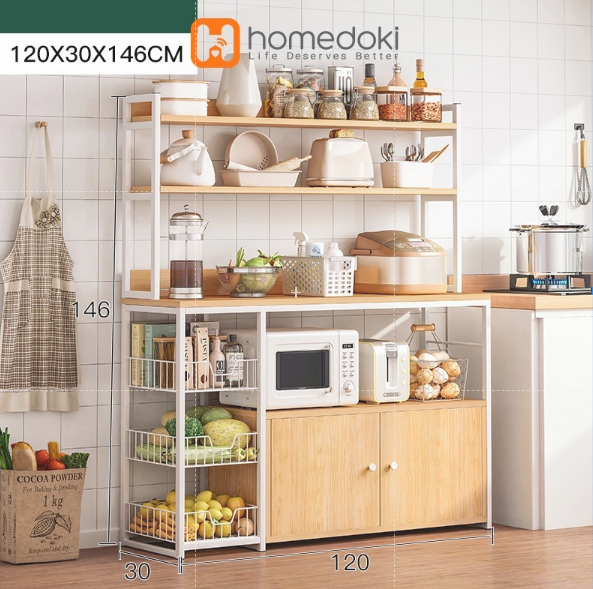 Homedoki Rak Dapur Susun Serbaguna HD014