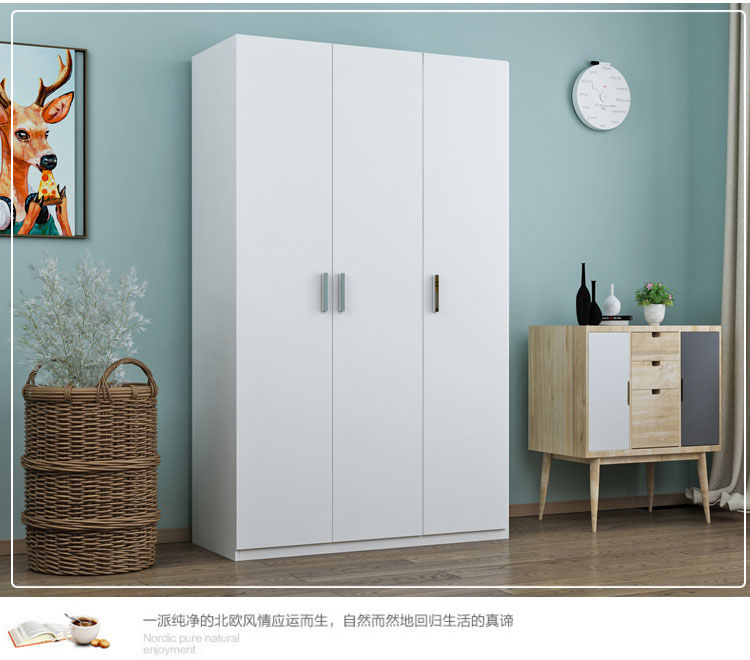 Homedoki Lemari Pakaian Tiga Pintu HD021