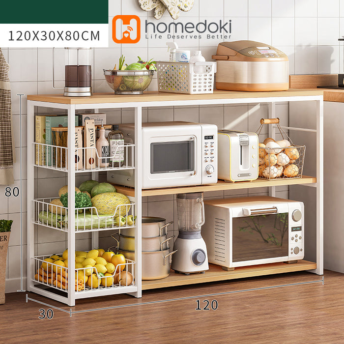Homedoki Rak Dapur Susun Serbaguna HD014