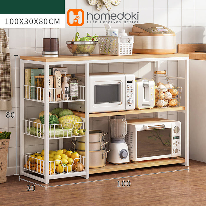 Homedoki Rak Dapur Susun Serbaguna HD014