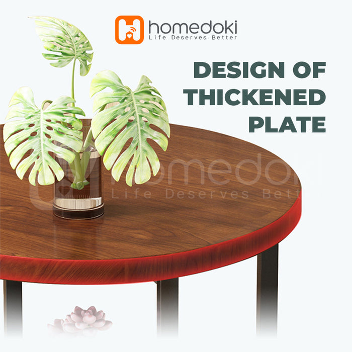 Homedoki Meja Tamu dan Meja Kopi Minimalis HD030