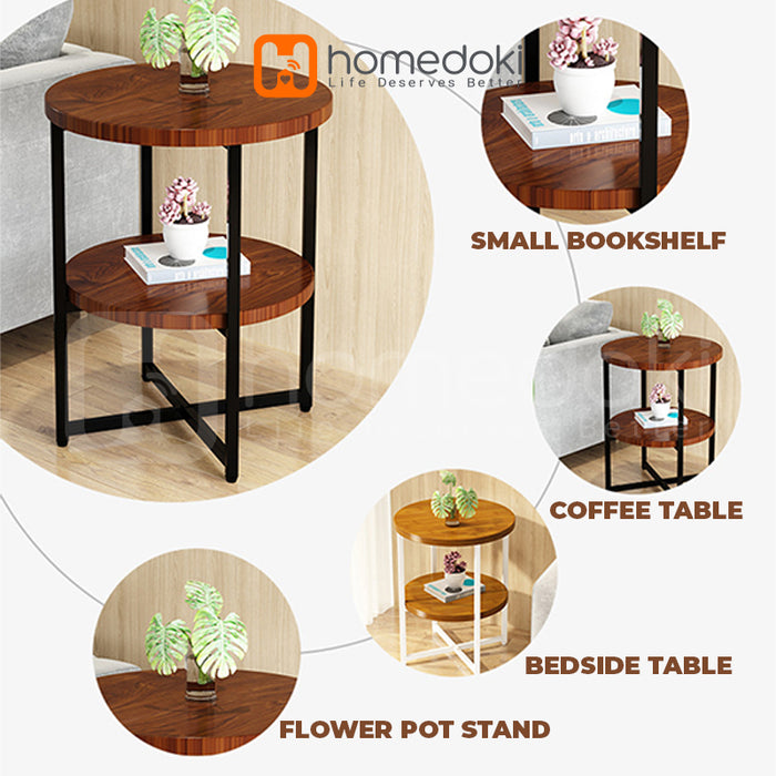 Homedoki Meja Tamu dan Meja Kopi Minimalis HD030