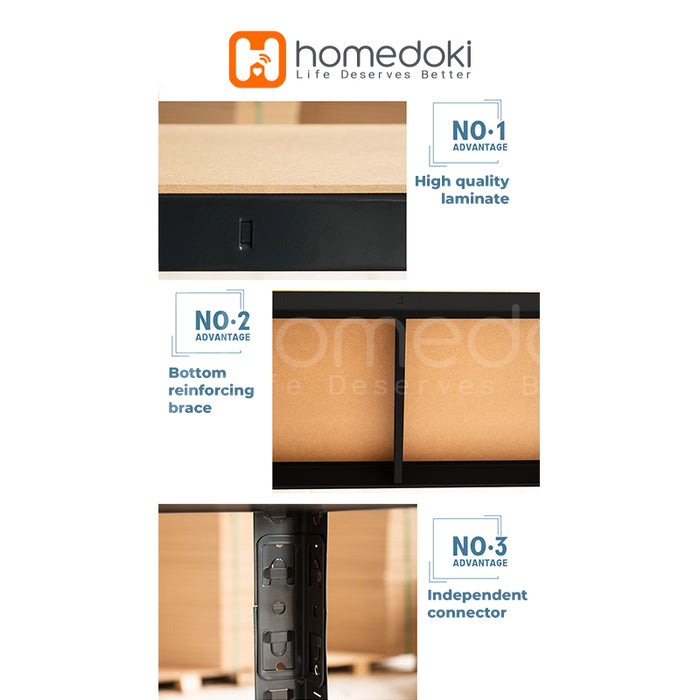 Homedoki Rak Penyimpanan 5 Tingkat HD055