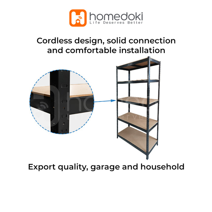 Homedoki Rak Penyimpanan 5 Tingkat HD055