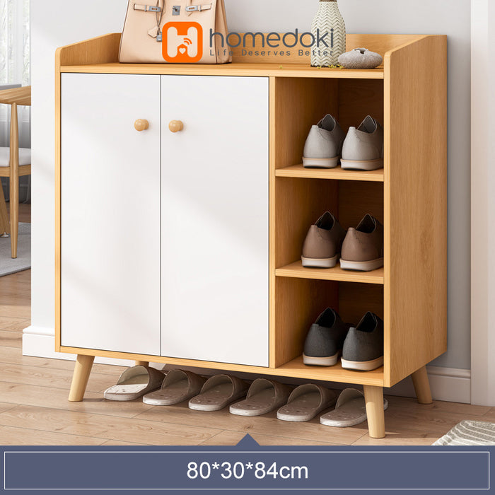 Homedoki Lemari Sepatu Susun Minimalis HD086