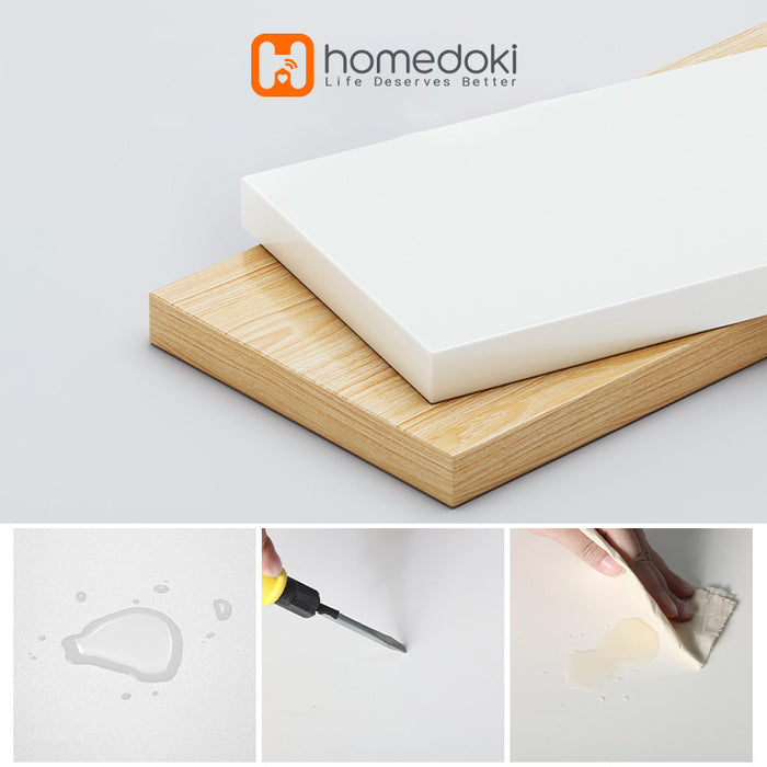 Homedoki Rak Buku Kayu Minimalis HD090