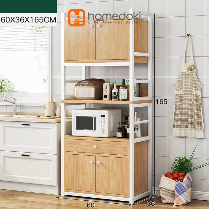 Homedoki Rak Dapur Penyimpanan Microwave HD019