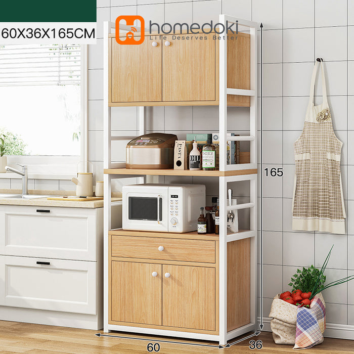 Homedoki Rak Dapur Penyimpanan Microwave HD019