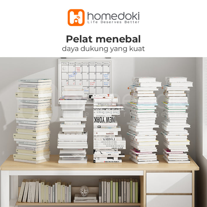 Homedoki Meja Kantor / Meja Komputer / Meja Kerja Minimalis / 120cm Meja Belajar / Meja Kantor Dengan Laci