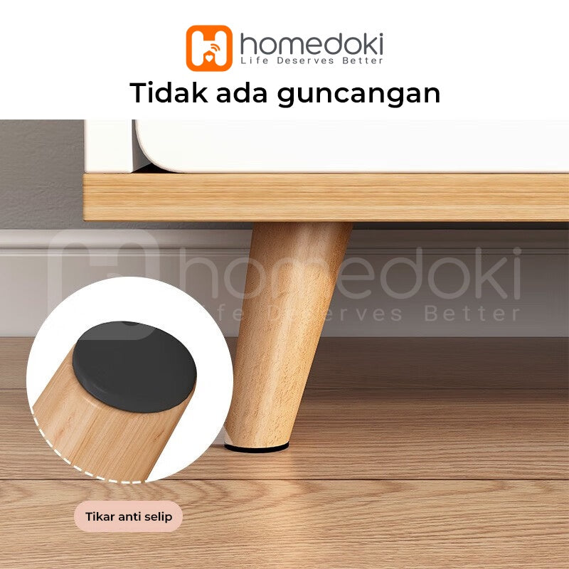 Homedoki Meja Tv / Rak Tv / Lemari Tv / Meja Tv Minimalis Modern / Meja Tv Kayu Murah