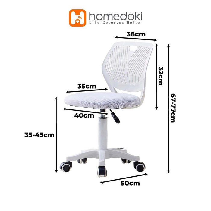 Homedoki Kursi Kantor /Kursi Belajar/Kursi Kerja /Kursi Gaming/ Kursi Hidrolik /Kursi Café/ Kursi Kantor Putar