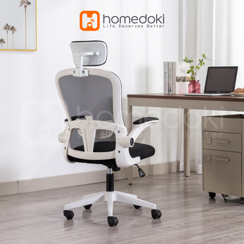 Homedoki Kursi Kantor / Kursi Gaming / Kursi Putar / Kursi Kantor Hidrolik / Kursi Jaring / Kursi Ergonomis