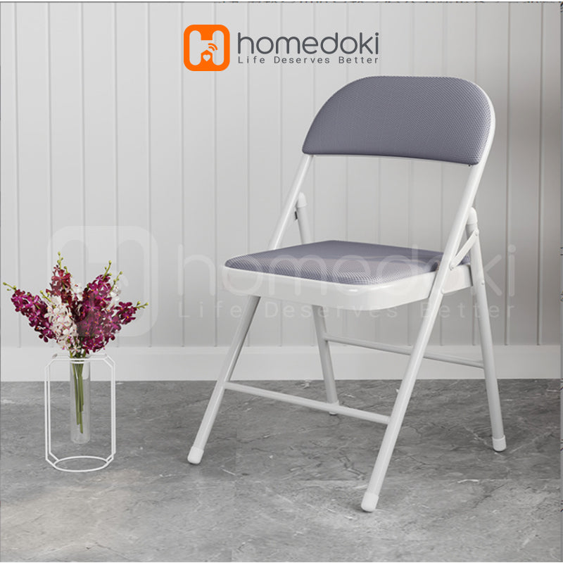 Homedoki Kursi Lipat / Bangku Lipat / Kursi Lipat Outdoor / Kursi Cafe / Kursi Belajar / Kursi Kerja / Kursi Kantor