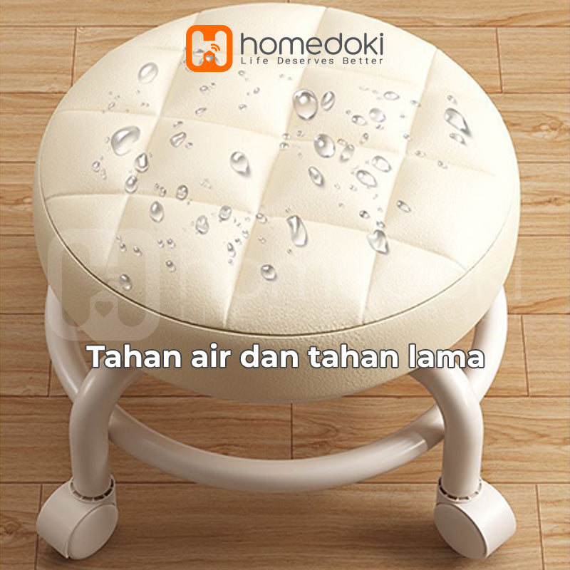 Homedoki Kursi Santai / Kursi Bulat / Kursi Kecil / Kursi Bundar / Kursi Bulat Roda