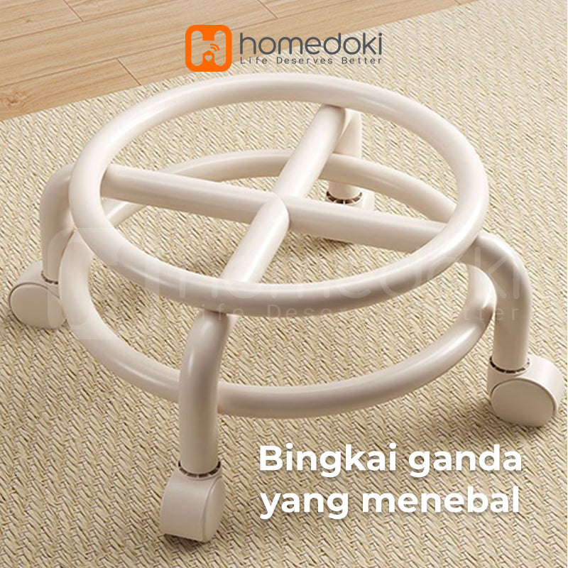 Homedoki Kursi Santai / Kursi Bulat / Kursi Kecil / Kursi Bundar / Kursi Bulat Roda