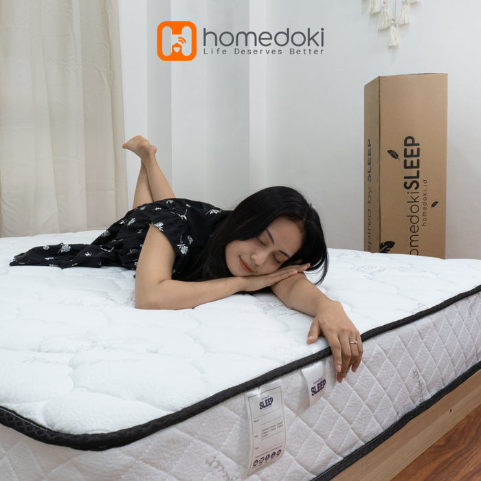 Homedoki Kasur Spring Bed / Matras Kasur / Tebal 20cm / Spring Bed 180x200