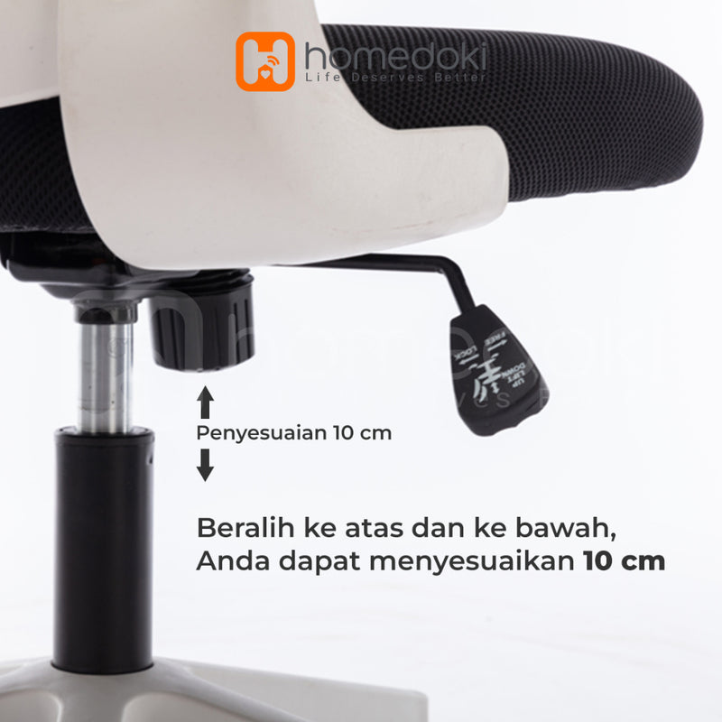 Homedoki Kursi Kantor / Kursi Gaming / Kursi Putar / Kursi Kantor Hidrolik / Kursi Jaring / Kursi Ergonomis