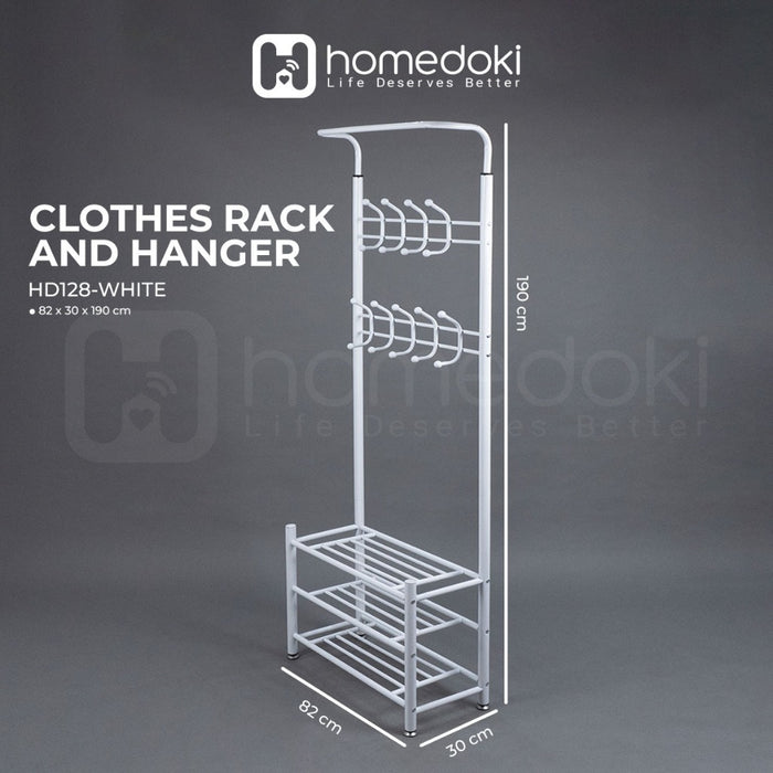 Homedoki Rak Baju Gantung / Stand Hanger / Lemari Gantung / Lemari Gantung Baju / Rak Baju